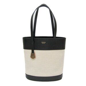 SALVATORE FERRAGAMO Black Leather Shoulder Bag